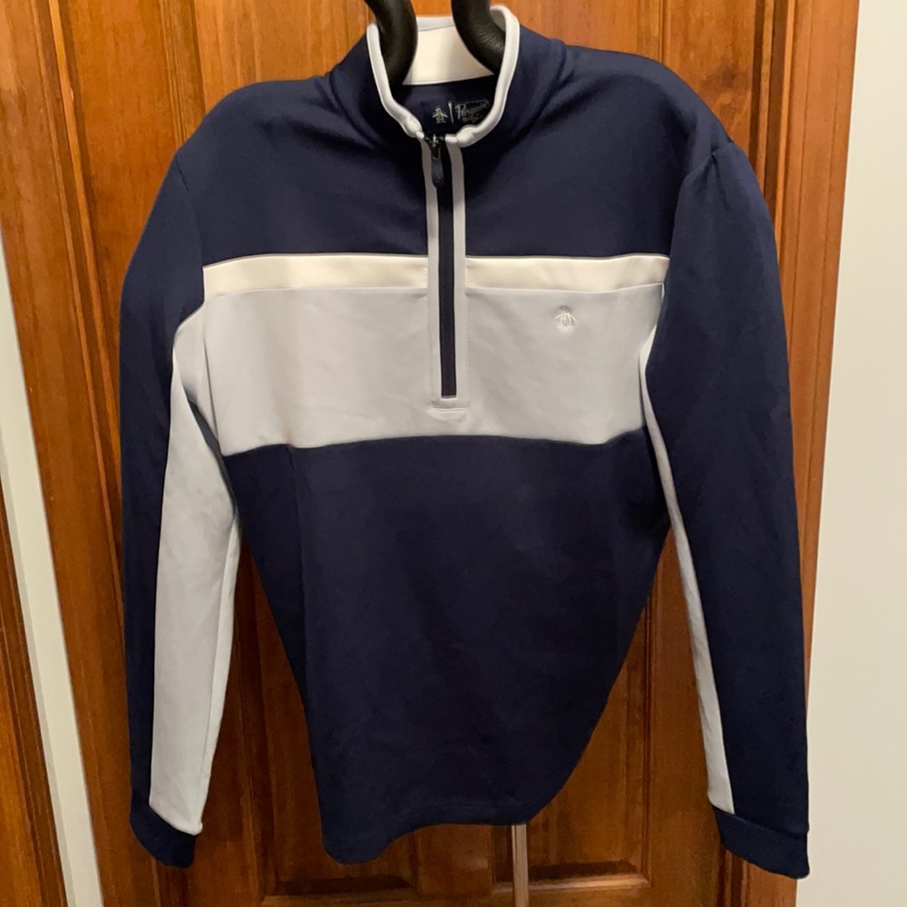 Price drop:Original Penguin Men’s 3/4 zip pullover